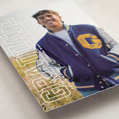"Strength" - Graduation Announcements in Snow by Sarah Curry - Detail