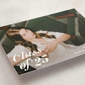 "Class Dismissed" - Graduation Announcements in Ink by Megan Davis - Detail