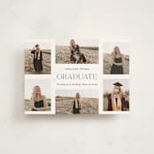 "Graduate Grid" - Graduation Announcements in Classic by Lehan Veenker - Front