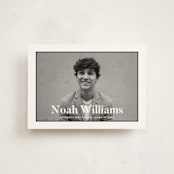 "Maple" - Graduation Announcements in Tuxedo by Annie Shapiro - Front