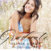 "portrait script" - Graduation Announcements in Onyx by Sarah Curry - Detail