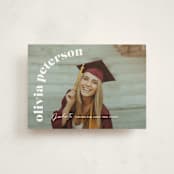 "Casual chic" - Graduation Announcements in Cotton by Creo Study - Front