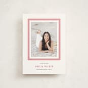 "charm" - Graduation Announcements in Peony by Sara Hicks Malone - Front