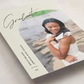"Arc Over" - Graduation Announcements in Vanilla by Pixel and Hank - Detail