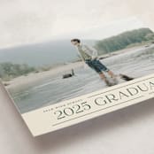 "Merry Trim" - Graduation Announcements in Ivory by Erica Krystek - Detail