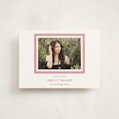 "charm" - Graduation Announcements in Peony by Sara Hicks Malone - Front