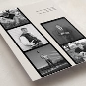 "Highlight Reel" - Graduation Announcements in Shadow by taylorVdesign - Detail