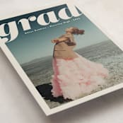 "The Cover" - Graduation Announcements in Mist by Gwen Bedat - Detail
