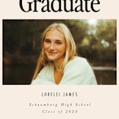 "Persistence" - Graduation Announcements in Cream by Nazia Hyder - Detail
