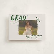"Playful" - Graduation Announcements in Avocado by Vera Lim - Front