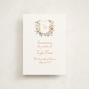 "wildflowers crest" - Graduation Announcements in Hoos by Cass Loh - Front