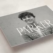 "In the Center" - Graduation Announcements in Cloud by Susan Brown - Detail