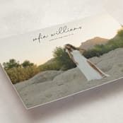 "high script" - Graduation Announcements in Onyx by Eric Ransom - Detail