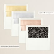"Iconic" - Graduation Party Invitations in Sand by Creo Study - Envelope Liner Options
