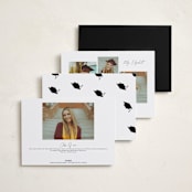 "Written" - Graduation Party Invitations in Cloud by Christie Garcia - Back of Card Options