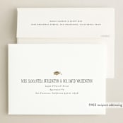 "Posh Party" - Graduation Party Invitations in Tuxedo by Pink House Press - FREE Recipient Addressing