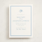 "Chesapeake" - Graduation Party Invitations in Sky Blue by Megan Davis - Front