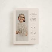 "Let's Celebrate" - Graduation Party Invitations in Elegant by Orasie - Front