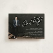 "Written" - Graduation Party Invitations in Cloud by Christie Garcia - Front