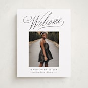 "Aloft" - Graduation Welcome Signs in Daisy by Jessica Williams - Front