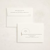 "Tassel Arch" - Graduation Thank You Cards in Crepe by Corinne Malesic - FREE Recipient Addressing