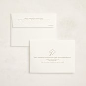 "Shiny year" - Graduation Thank You Cards in Noir by Creo Study - FREE Recipient Addressing