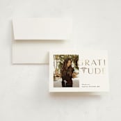 "To the T" - Graduation Thank You Cards in Classic by Lehan Veenker - Front