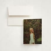 "tassel swash" - Graduation Thank You Cards in Mocha Latte by Kamala Nahas - Front