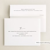 "Timeline" - Graduation Thank You Cards in Ink by Carolyn MacLaren - FREE Recipient Addressing