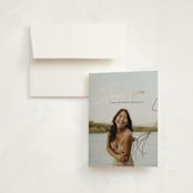 "Tassel Toss" - Graduation Thank You Cards in Treasure by letterfix - Front