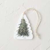 "Frosted Tree" - Gift Tags in Spruce by Leah Bisch