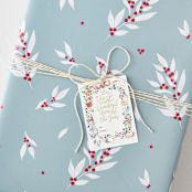 "12 days of christmas" - Gift Tags in Elegant by Sarah Knight
