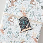"Snowy Snow globe" - Gift Tags in Midnight by Jackie Crawford