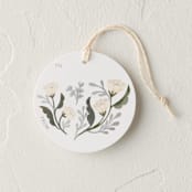 "Peaceful Florals" - Gift Tags in Petal by Vivian Yiwing