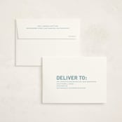 "Modern Year" - Graduation Thank You Cards in Lake by Kelly Watkins - FREE Recipient Addressing