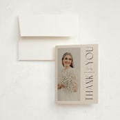 "Let's Celebrate" - Graduation Thank You Cards in Elegant by Orasie - Front