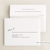 "Modern Celebration" - Graduation Thank You Cards in Cloud by Jenna Holcomb - FREE Recipient Addressing