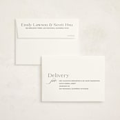 "Classical Grad" - Graduation Thank You Cards in Blanco by Megan Davis - FREE Recipient Addressing