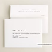 "Divided" - Graduation Thank You Cards in Snow by Meggy Masters - FREE Recipient Addressing