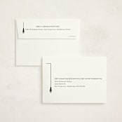 "Tassel Line" - Graduation Thank You Cards in Onyx by Amy Payne - FREE Recipient Addressing