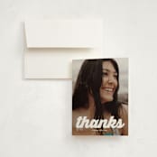"name" - Graduation Thank You Cards in Cloud by Lori Wemple - Front