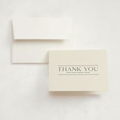 "Merry Trim" - Graduation Thank You Cards in Ivory by Erica Krystek - Front