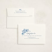 "Loire" - Graduation Thank You Cards in Royal Blue by Tamara Hilje - FREE Recipient Addressing