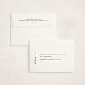 "Margins" - Graduation Thank You Cards in Onyx by Pixel and Hank - FREE Recipient Addressing