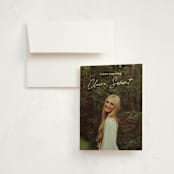 "Journal " - Graduation Thank You Cards in Snow by Sara Hicks Malone - Front