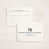 "Upward" - Graduation Thank You Cards in Alabaster by Erica Krystek - FREE Recipient Addressing