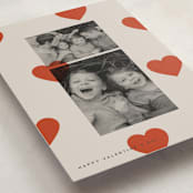 "Modern Hearts" - Valentine's Day Cards in Heart by Sumak Studio - Detail