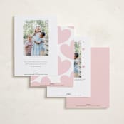 "Heart Grid" - Valentine's Day Cards in Tulip by Jackie Crawford - Back of Card Options