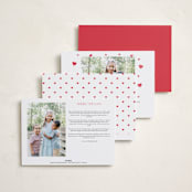 "have heart" - Valentine's Day Cards in Rose by Leah Ragain - Back of Card Options