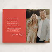 "Checklist" - Valentine's Day Cards in Rose by Hudson meet Rose - Front